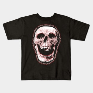 Suffering Builds Character Skeleton Kids T-Shirt